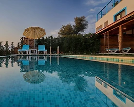 Fethiye Faralya'da Muhteşem Deniz Manzaralı, Özel Havuzlu, İkiz Villa - 3