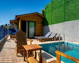 Fethiye Faralya'da Enfes Deniz Manzaralı, Özel Havuzlu, Lüks Villa - 2