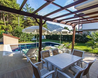 Fethiye Ölüdeniz'de Plaja Yakın, Özel Havuzlu, Konforlu, Modern Villa - 4