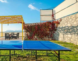 Kaş İslamlar'da Otantik Tasarımlı, Özel Havuzlu, 4 Kişilik, Taş Villa - 4