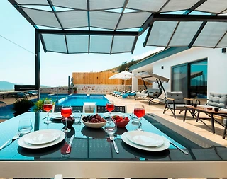 Kaş İslamlar'da Muhteşem Doğada, Yetişkin ve Çocuk Havuzlu, Lüks Villa - 4