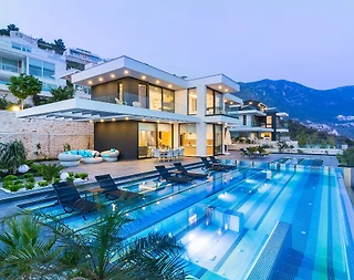 Kaş Kalkan'da Muhteşem Deniz Manzaralı, Sonsuzluk Havuzlu, Lüks Villa - 2