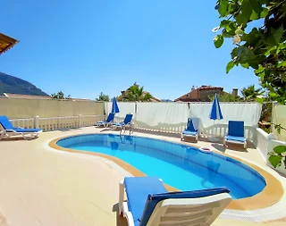 Fethiye Ölüdeniz'de Ölüdeniz Plajına Yakın, Özel Havuzlu, Kiralık Villa - 5