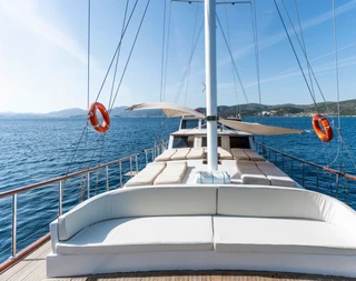 Bodrum'da Masmavi Sularda, Şık ve Ferah Dizayna Sahip Gulet - 5