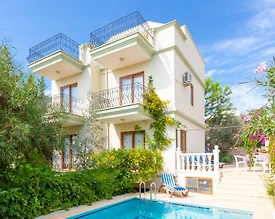 Kaş Kalkan'da Deniz Manzaralı, Özel Havuzlu, Kiralık Villa - 3