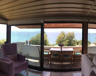 Datça İskele'de Denize Sıfır Konumda, Deniz Manzaralı, Kiralık Suit - 3