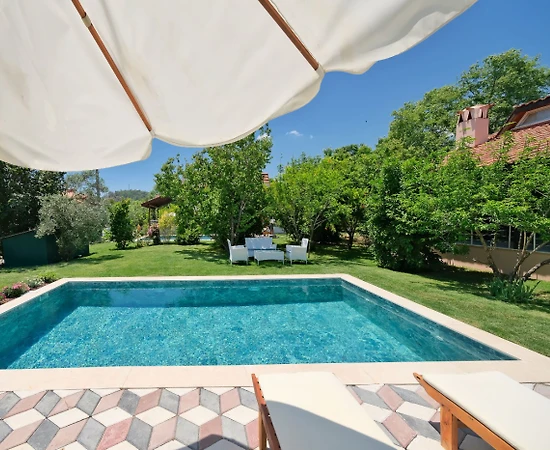 Fethiye İnlice'de Enfes Doğa Manzaralı, Özel Havuzlu, Kiralık Villa - 1