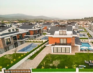 Muğla Fethiye'de Enfes Doğa Manzaralı, Özel Havuzlu, Kiralık Villa - 4