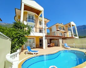 Fethiye Ölüdeniz'de Ölüdeniz Plajına Yakın, Özel Havuzlu, Kiralık Villa - 2