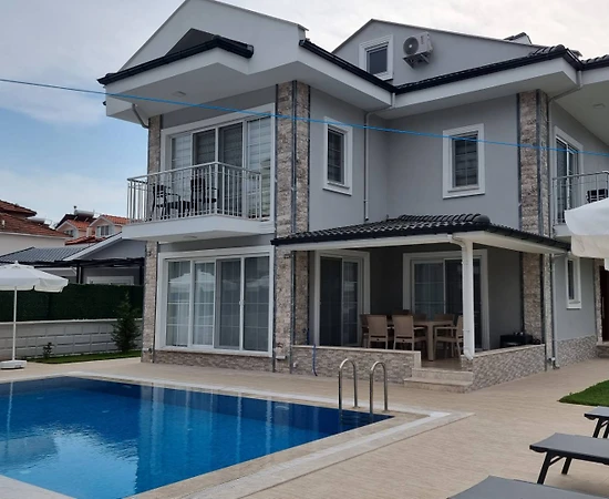Muğla Dalyan'da Kalabalık Ailelere Uygun, Özel Havuzlu, Kiralık Villa - 1