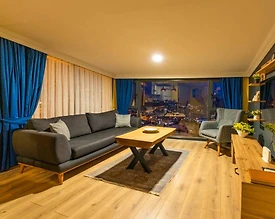 Kaş Kalkan'da Deniz Manzaralı, Jakuzili, Lüks Daire - 3