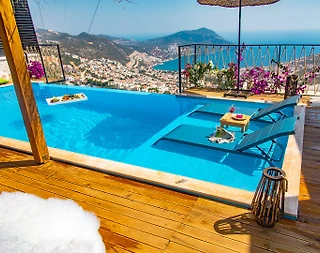 Kaş İslamlar'da Doğa Manzaralı, Özel Havuzlu, 2 Kişilik, Tiny House - 5