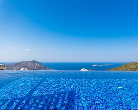 Kaş İslamlar'da Enfes Deniz Manzaralı, Özel Havuzlu, Lüks Villa - 2