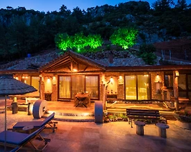 Muğla Menteşe'de Muhteşem Tasarıma Sahip, Özel Havuzlu, Kiralık Villa - 2