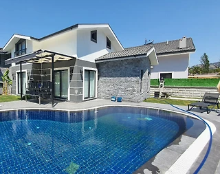 Ortaca Dalyan'da Benzersiz Konumda, Özel Havuzlu, Kiralık Villa - 2