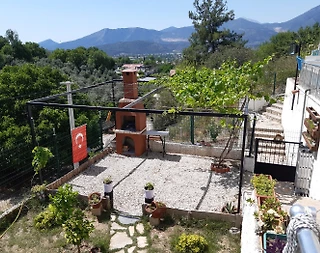 Fethiye Yeşilüzümlü'de Doğa İçerisinde, Özel Havuzlu, 8 Kişilik Villa - 5