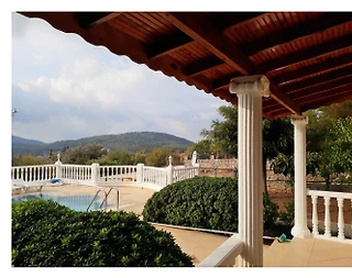 Fethiye Ölüdeniz'de Muhteşem Dağ Manzaralı,Özel Havuzlu, Kiralık Villa - 5