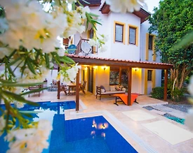 Marmaris Söğüt'te Kalabalık Ailelere Uygun, Özel Havuzlu, Kiralık Villa - 3