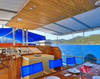 Kaş Kalkan'da 19 Metre Uzunlukta, 9 Kişilik, Klimalı, Muazzam Gulet - 5