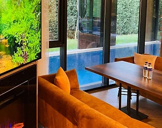 Sakarya Sapanca'da Doğa Manzaralı, Kapalı Isıtmalı Havuzlu, Kiralık Villa - 5