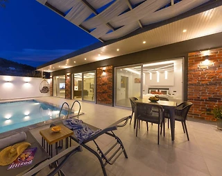 Kaş İslamlar'da Muhteşem Doğada, Özel Havuzlu, Şirin Balayı Villası - 1