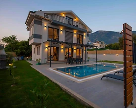 Fethiye Ölüdeniz'de Doğanın Kalbinde, Özel Havuzlu, Lüks Villa - 3