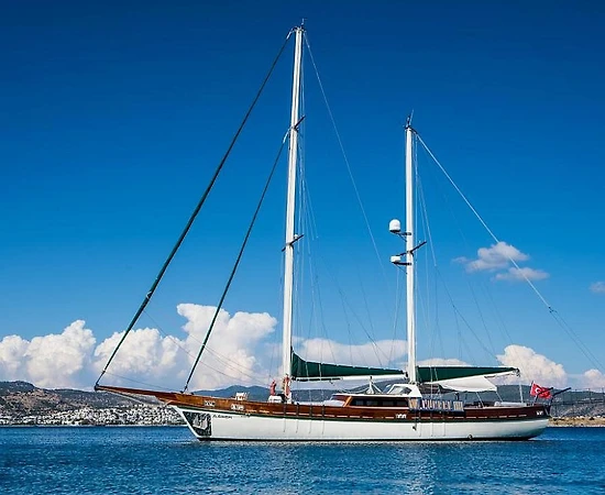 Bodrum'da Modern Tasarımlı, 3 Kabinli, Ferah Gulet - 1