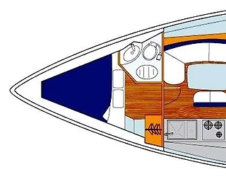 Fethiye'de İç Dekorasyonu Ahşap, 10 Kişi Kapasiteli Modern Yelkenli - 2