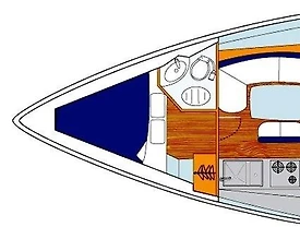 Fethiye'de İç Dekorasyonu Ahşap, 10 Kişi Kapasiteli Modern Yelkenli - 2