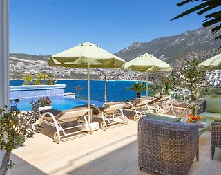 Kalkan Kışla'da Denize Yürüme Mesafesinde, Özel Havuzlu, Lüks Villa - 5