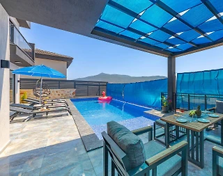 Kaş Yeşilköy'de Doğa İçerisinde, Özel Havuzlu, Saunalı Villa - 2