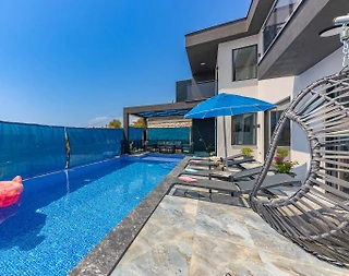 Kaş Yeşilköy'de Doğa İçerisinde, Özel Havuzlu, Saunalı Villa - 5