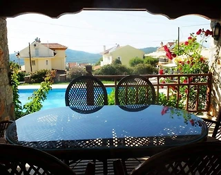 Fethiye Ölüdeniz'de Geniş Ailelere Uygun, Özel Havuzlu, Kiralık Villa - 4