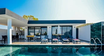 Kaş Patara'da Eşsiz Doğada, Özel Havuzlu, Jakuzili, Yazlık Villa