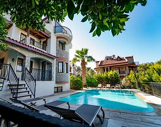 Fethiye Göcek'te Kalabalık Gruplara Uygun, Çocuk Havuzlu, Şık Villa - 5