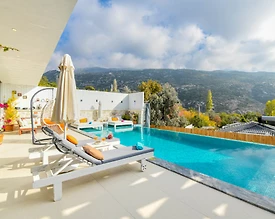 Kaş İslamlar'da Modern Tasarımlı, Özel Havuzlu, Jakuzili Villa - 3