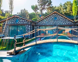 Kaş İslamlar'da Özenle Dekore Edilmiş, Özel Havuzlu, Bahçeli Villa - 3