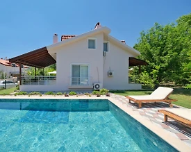 Fethiye İnlice'de Harika Doğa Manzaralı, Özel Havuzlu, 6 Kişilik Villa - 2