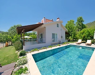 Fethiye İnlice'de Harika Doğa Manzaralı, Özel Havuzlu, 6 Kişilik Villa - 1