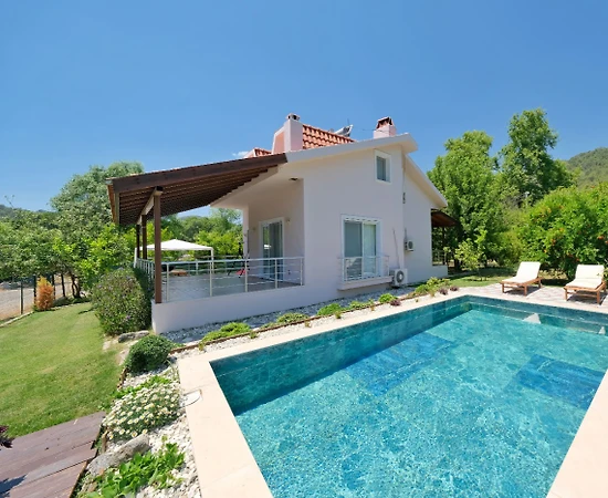 Fethiye İnlice'de Harika Doğa Manzaralı, Özel Havuzlu, 6 Kişilik Villa - 1