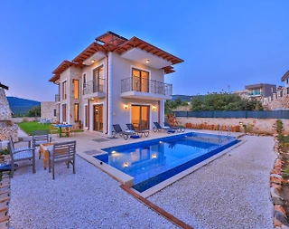 Kaş Andifli'de Doğa İle İç İçe, Özel Havuzlu, Kiralık Lüks Villa - 1