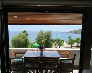 Datça İskele'de Denize Sıfır Konumda, Deniz Manzaralı, Kiralık Suit - 1