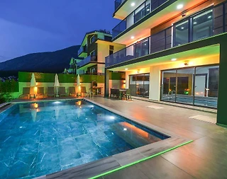 Fethiye Ölüdeniz'de Çocuk Oyun Alanlı, Özel Havuzlu, Lüks Villa - 1