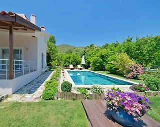 Fethiye İnlice'de Harika Doğa Manzaralı, Özel Havuzlu, 6 Kişilik Villa - 3