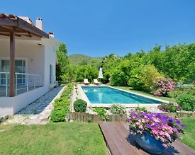 Fethiye İnlice'de Harika Doğa Manzaralı, Özel Havuzlu, 6 Kişilik Villa - 3