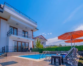 Fethiye Foça'da Muhteşem Doğada, Özel Havuzlu, Jakuzili, Lüks Villa - 3