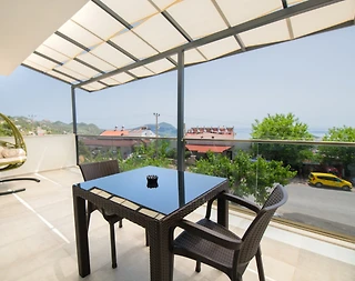 Kaş Kördere'de Eşsiz Deniz Manzaralı, Jakuzili, Modern Tatil Evi - 3