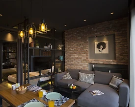 İstanbul Ataşehir'de Deniz Manzaralı, Modern Suit - 3