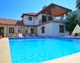 Dalyan'da Doğa İçerisinde, Özel Havuzlu, Korunaklı, Kiralık Villa - 3