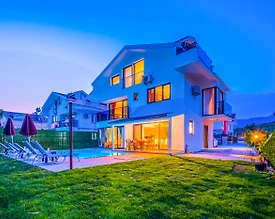 Fethiye Çiftlik'de Geniş Bahçeli, Özel Havuzlu, 4+1 Lüks Villa - 3